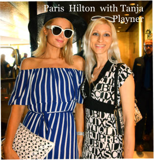 Paris  Hilton  with Tanja Playner